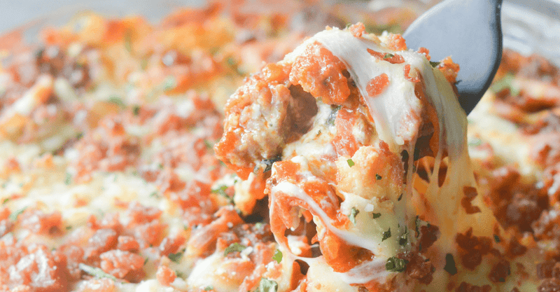 Easy Keto Pizza Dip