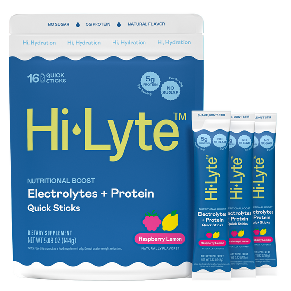 Electrolytes + Protein Quick Sticks