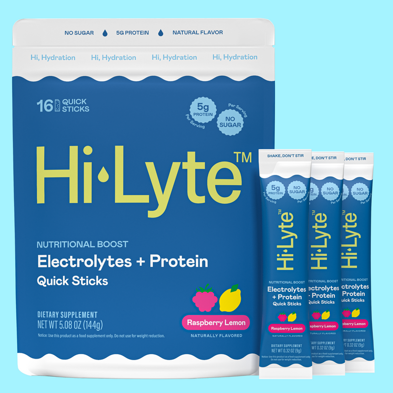 Electrolytes + Protein Sticks