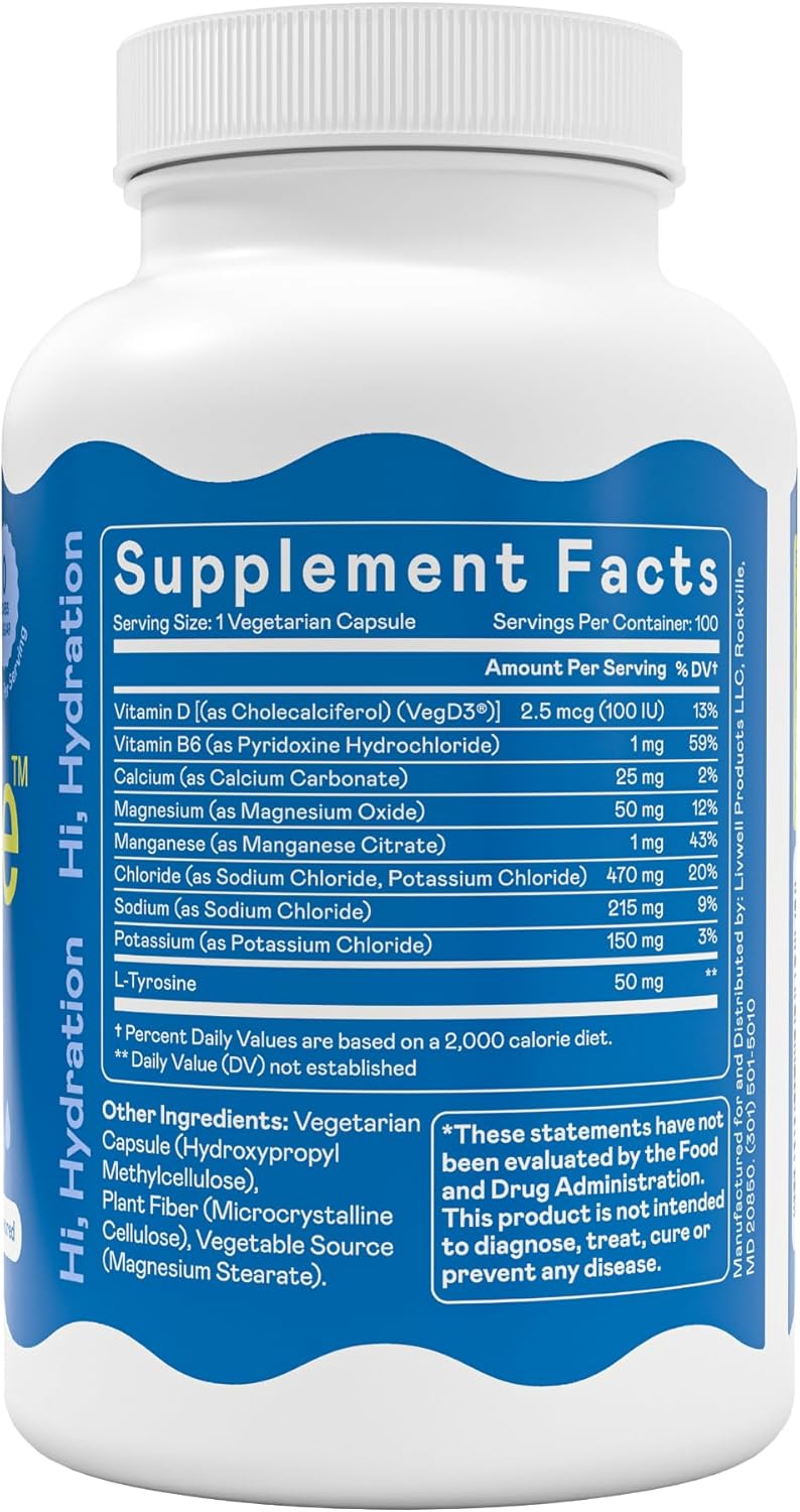 Electrolytes Quick Caps - Unflavored