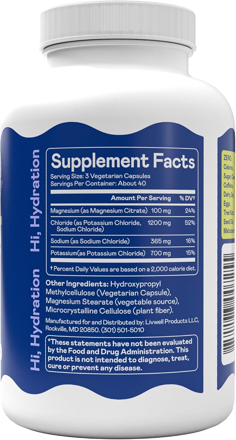 K700 Electrolytes Quick Caps - Unflavored