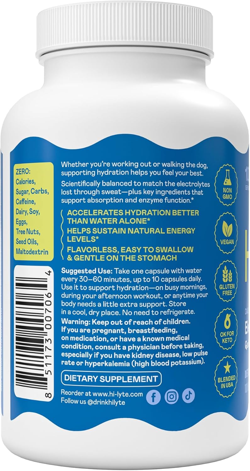 Electrolytes Quick Caps - Unflavored