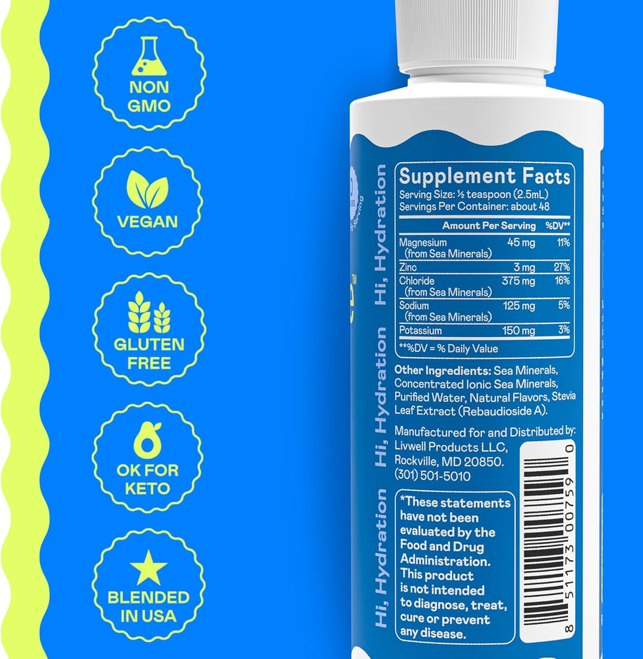 Electrolytes Liquid Mix - Tropicals