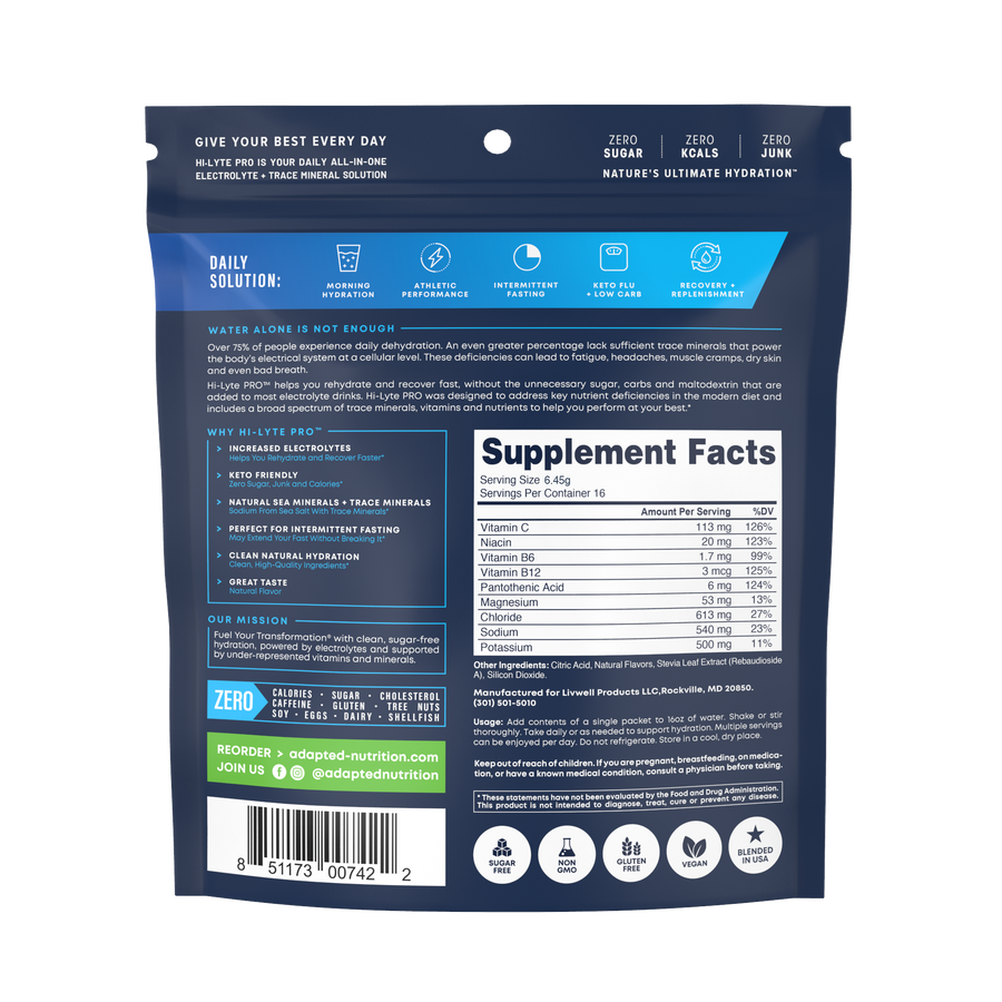 Hi-Lyte Pro Hydration Packets