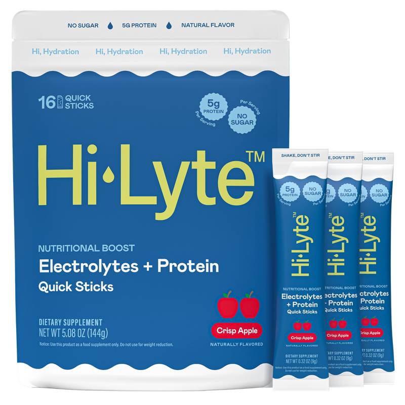 Electrolytes + Protein Quick Sticks