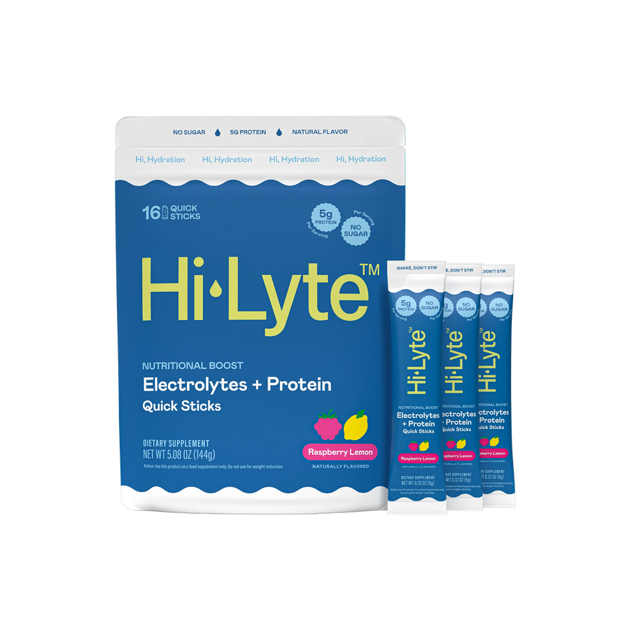 Electrolytes + Protein Quick Sticks